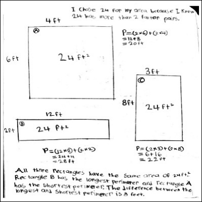 4th Grade Math Journal Task 132